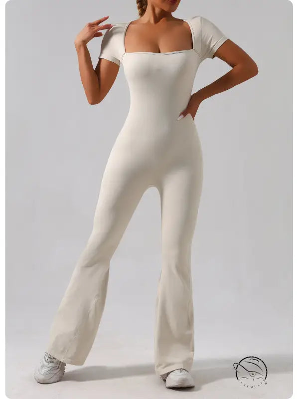 Comfy Quick Drying Yoga Bodysuit