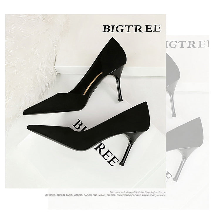 Fashionable Simple Stiletto High Heel