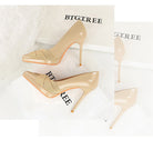 Classy Leather High Heel