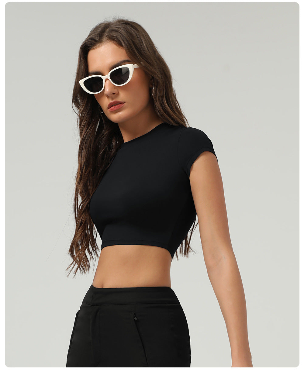 Tight Brushed Yoga t Shirt