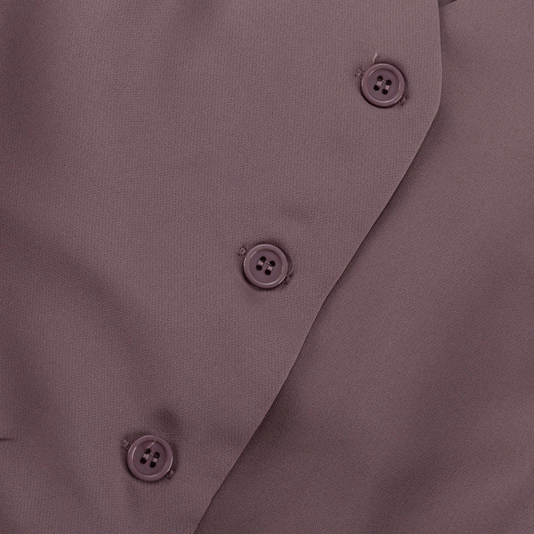 Vest Jacket Hip Skirt Set Office Two Piece