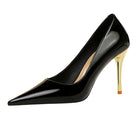 Fashionable Simple Metal Heel Ultra High