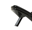 Langry fashion black patent leather pointed toe stiletto sandal