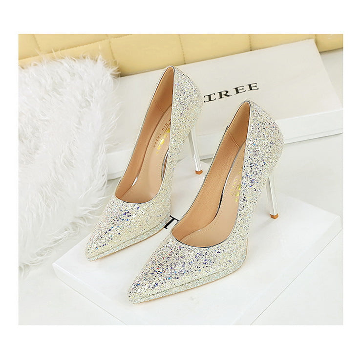 Cocktail Stiletto Waterproof High Heels