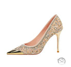 Stiletto Rhinestone High Heels