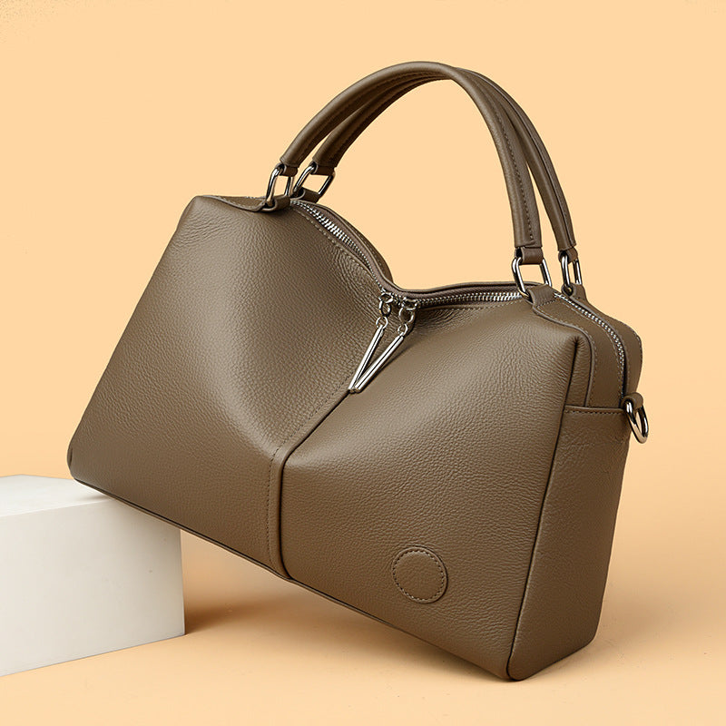 High Grade Soft Leather Office Handbag