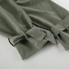 High End French Large Collared Lace Up