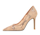 Shallow Mouth Sequin Fashionable Elegant High Heel