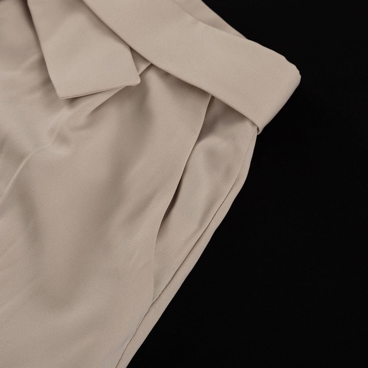 Enchanting Short Vest Top Design Wide Leg Pants Two Piece Set