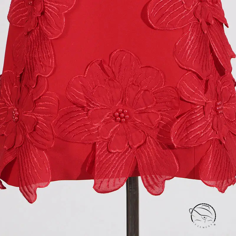 French Sweet Date Short Dress