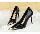 Cocktail Low Cut Shoes Pointed Stiletto Heels