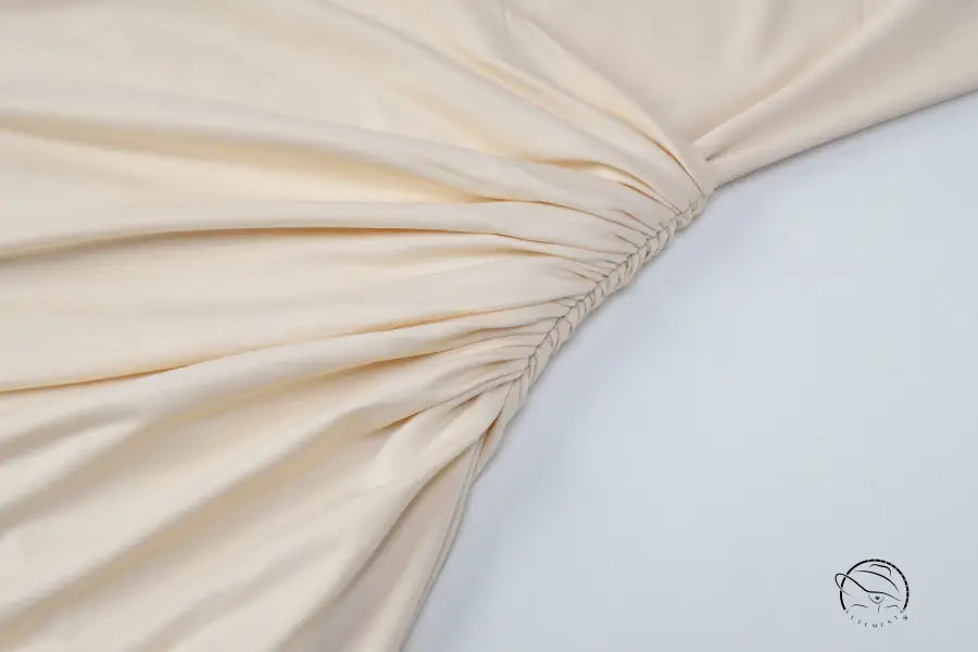 French Slim Fit Backless Button Dress