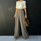 Loose Wide Leg Pants Work Pant