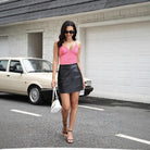 Comfy v Collar Polka Dot Printed Camisole Top