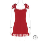 Summer Low Cut off Neck Strap Slim Fit Waist Controlled Slimming Dress