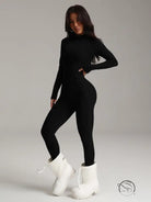 White fluffy langry boot with lace-up design and chunky heel for fashion ملابس