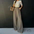 Loose Wide Leg Pants Work Pant