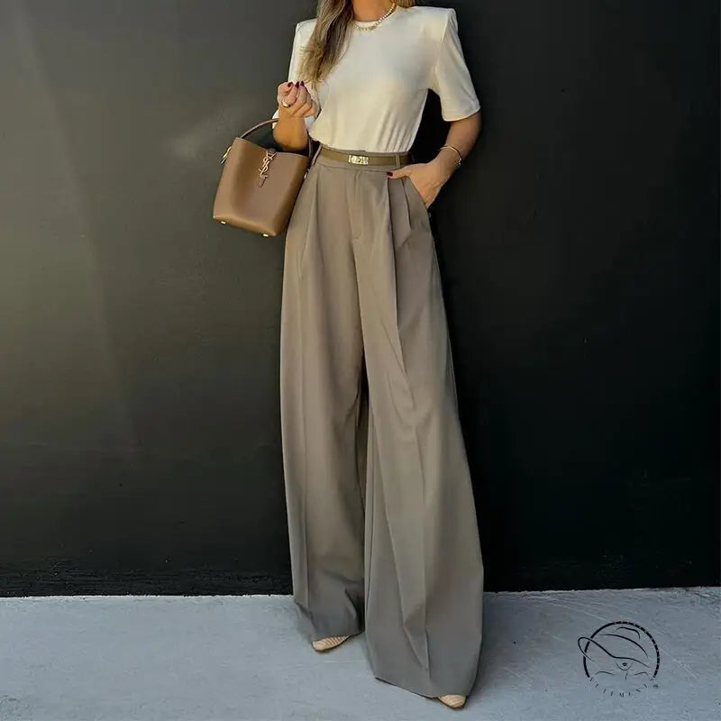 Loose Wide Leg Pants Work Pant