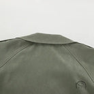 High End French Large Collared Lace Up