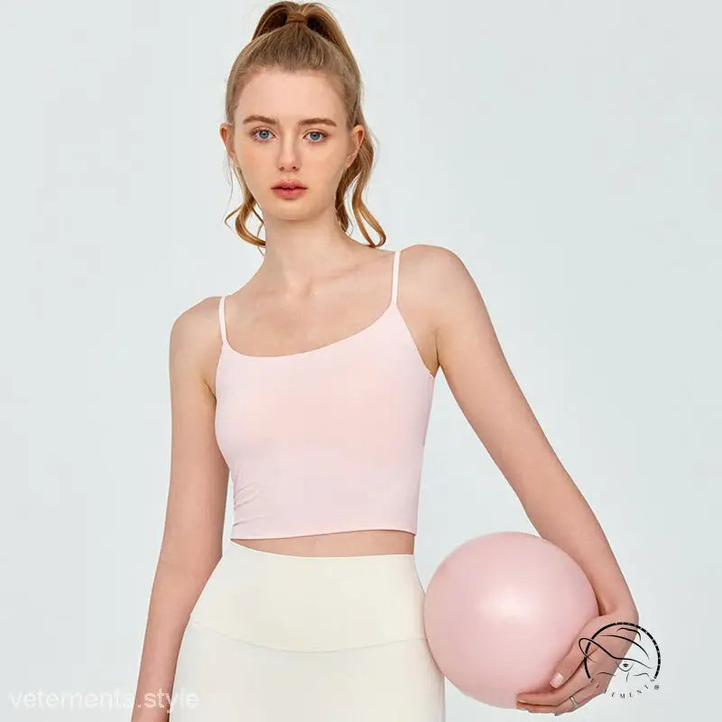 CUTE YOGA TOP-VETEMENTS 