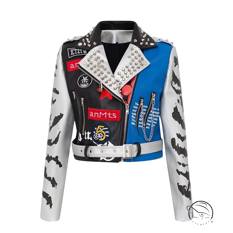 CASUAL GRAFFITI SHORT JACKET-VETEMENTS 