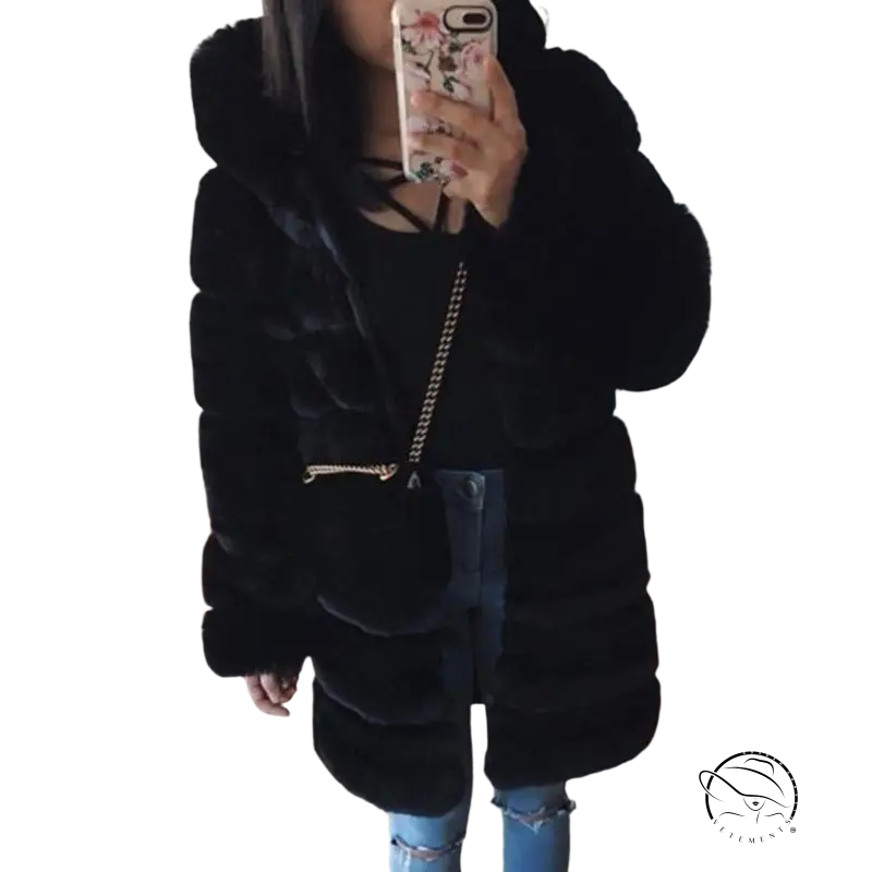 SEXY FAUX FUR COAT-VETEMENTS 