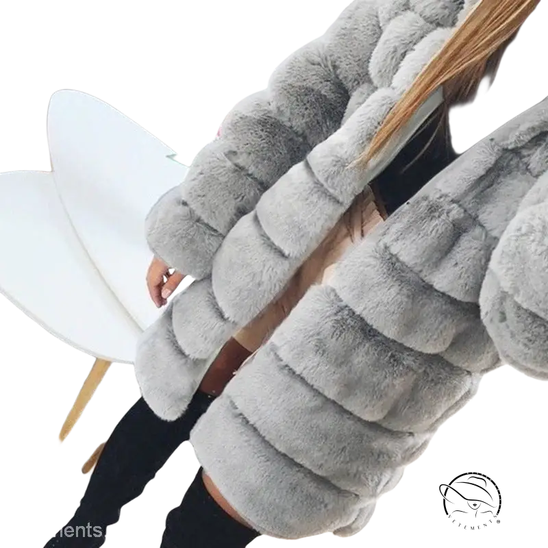 SEXY FAUX FUR COAT-VETEMENTS 