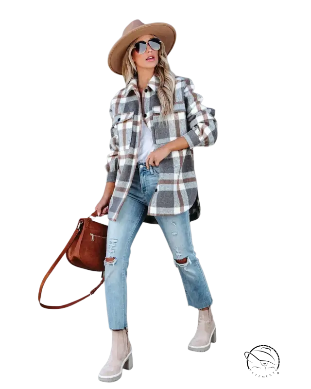 BRUSHED COLLARED JACKET-VETEMENTS 