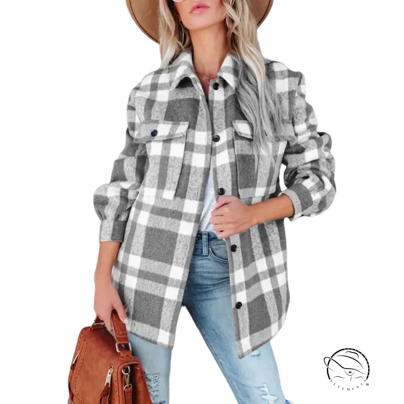 BRUSHED COLLARED JACKET-VETEMENTS 