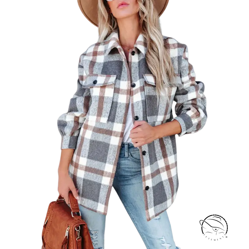 BRUSHED COLLARED JACKET-VETEMENTS 