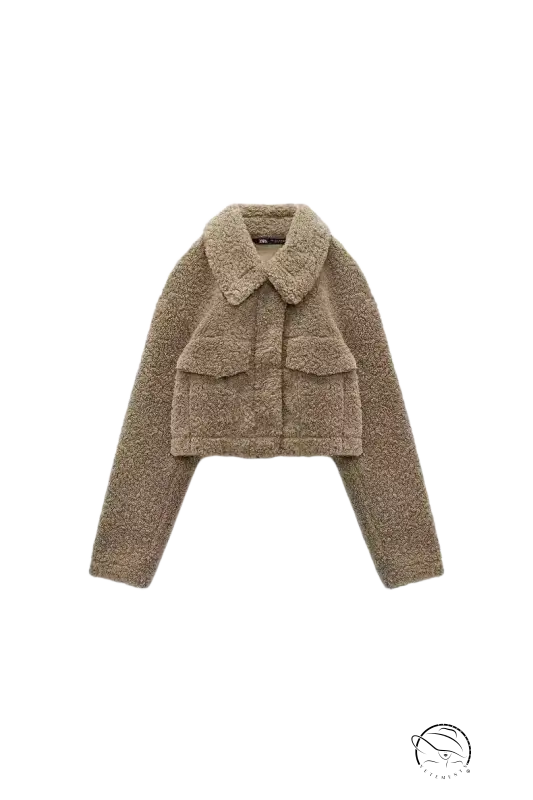 FLEECE WARM SHORT JACKET-VETEMENTS 