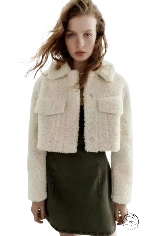 FLEECE WARM SHORT JACKET-VETEMENTS 