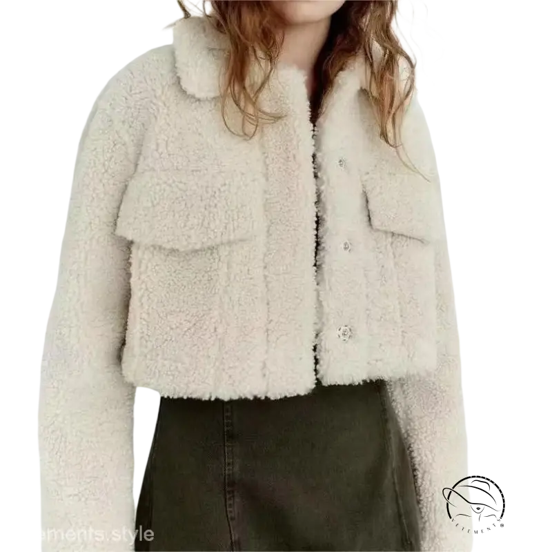 FLEECE WARM SHORT JACKET