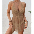 BEACH COVER UP TOP SET-VETEMENTS 