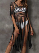 HAND CROCHETING BEACH COVER UP-VETEMENTS 