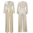 SEXY PLEATED WIDE LEG JUMPSUIT-VETEMENTS 