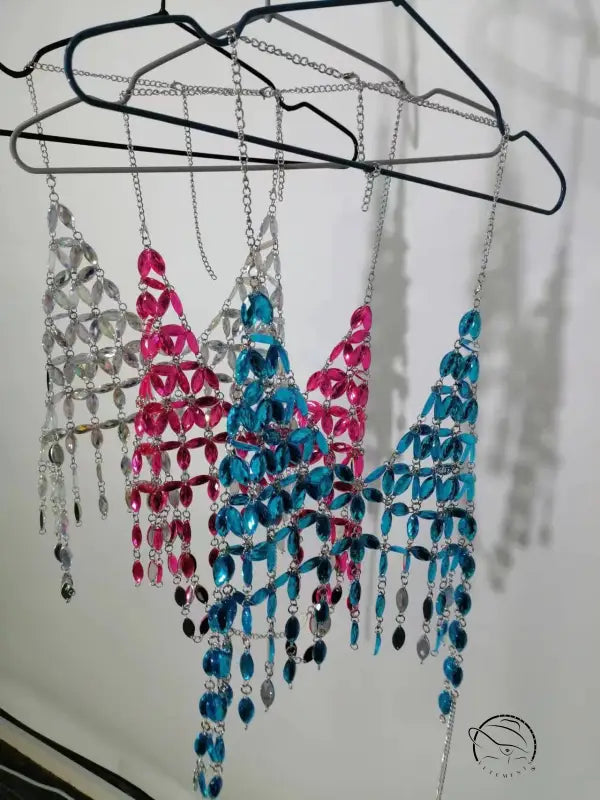 SEXY CRYSTAL BIKINI BRA