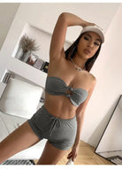 CASUAL LACE UP BEACH SUIT-VETEMENTS 