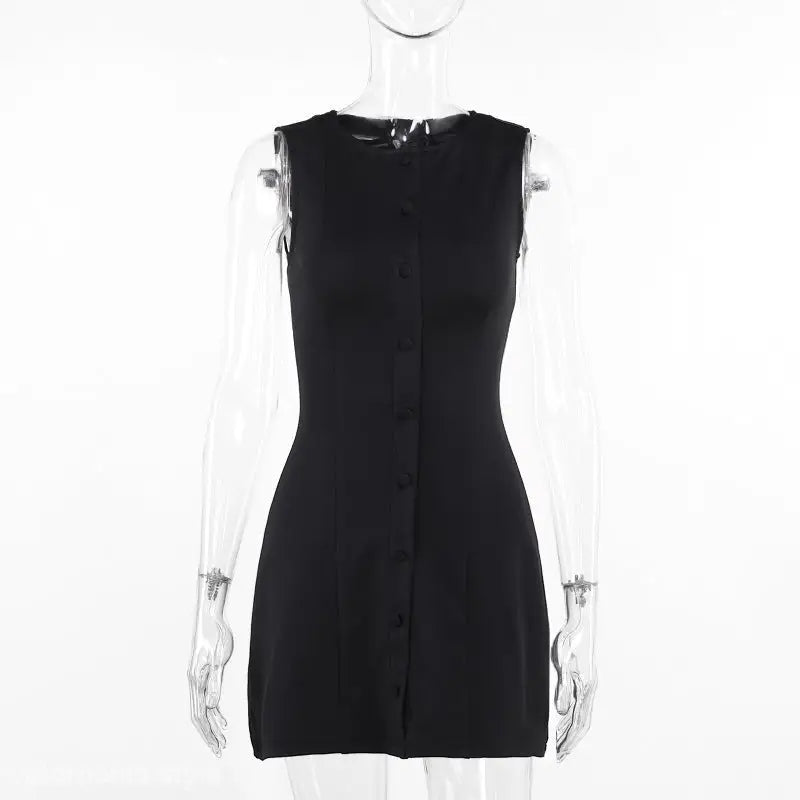 ELEGANT GRACEFUL VEST DRESS-VETEMENTS 