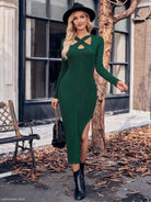 CASUAL HALTERNECK MAXI DRESS-VETEMENTS 