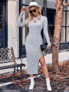 CASUAL HALTERNECK MAXI DRESS-VETEMENTS 