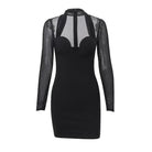 HIGH CLASS ELEGANT MESH DRESS-VETEMENTS 