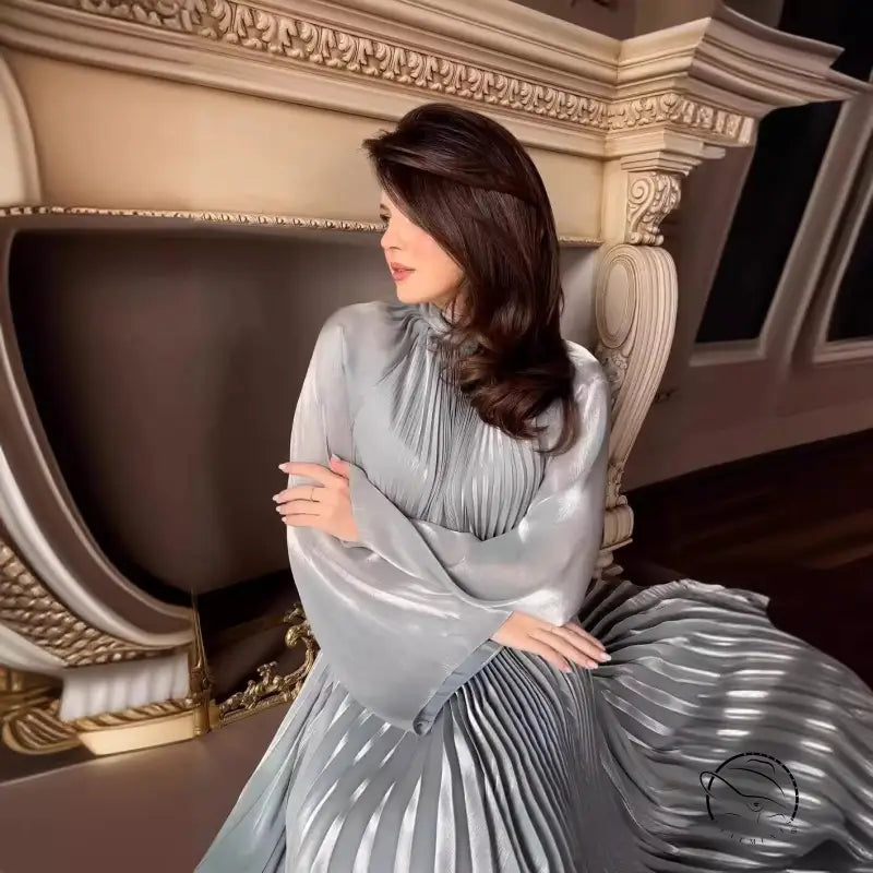 SEXY OBLIQUE SHOULDER DRESS-VETEMENTS 