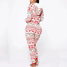 Hooded Casual Pajamas in Christmas Plaid Homewear with festive patterns and colors