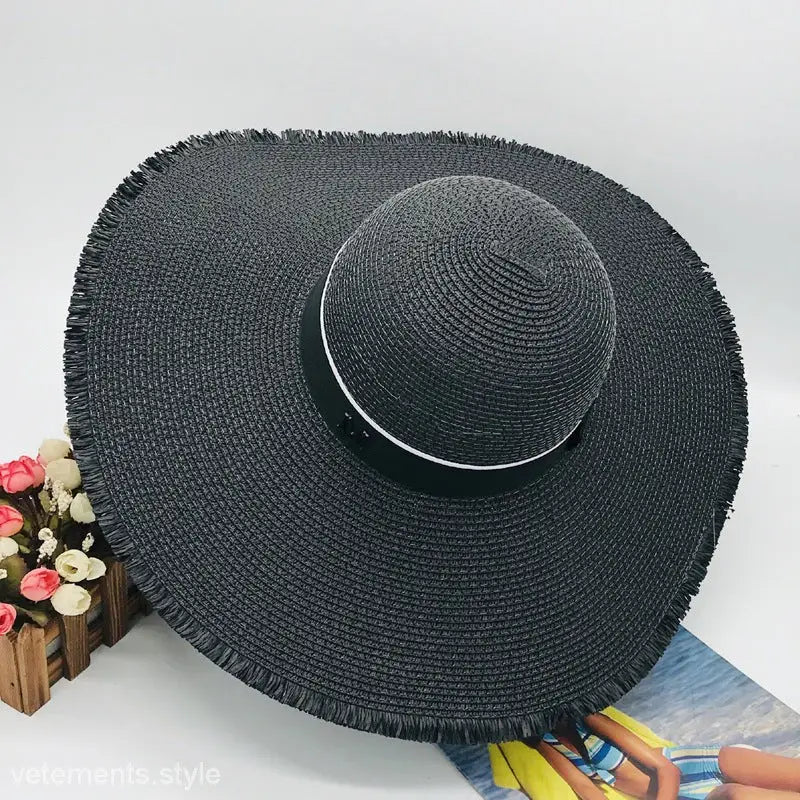 BRAID BROAD HAT-VETEMENTS 