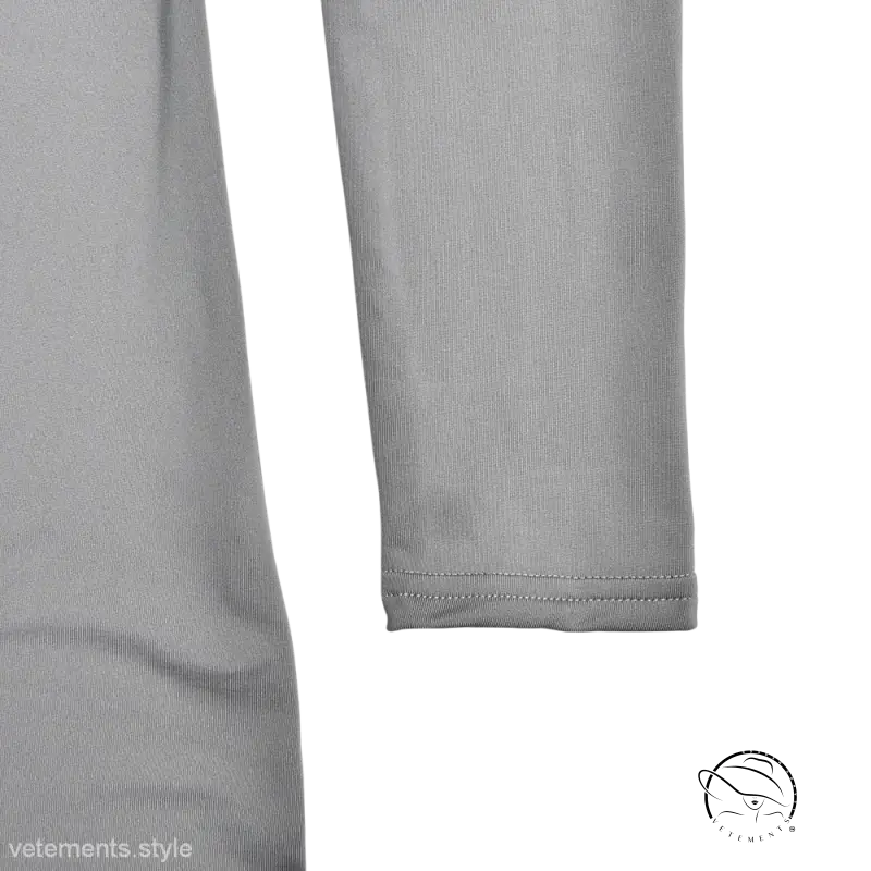 Light gray long sleeve hem on sexy soft jumpsuit