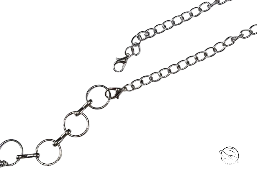 Silver metal chain belt on chain halter wrapped maxi dress