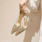 SPARKLING RHINESTONE HIGH HEELS-VETEMENTS 