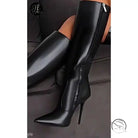 STYLISH STILETTO KNEE HIGH BOOTS