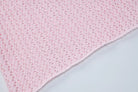 Light pink crocheted fabric for backless knitted dress, perfect for parties and clubs